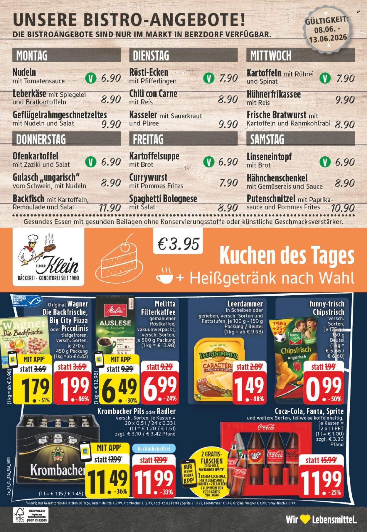 Leták Edeka - 8.6.2026 - 13.6.2026. Strana 26