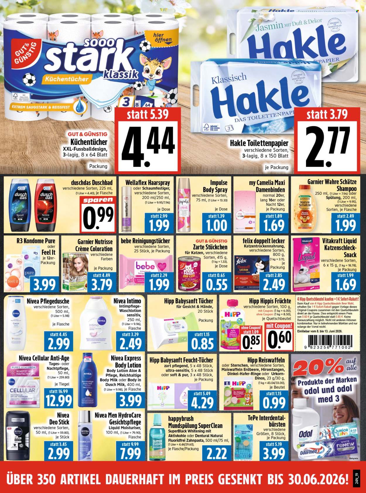 Leták Edeka - 8.6.2026 - 13.6.2026. Strana 19