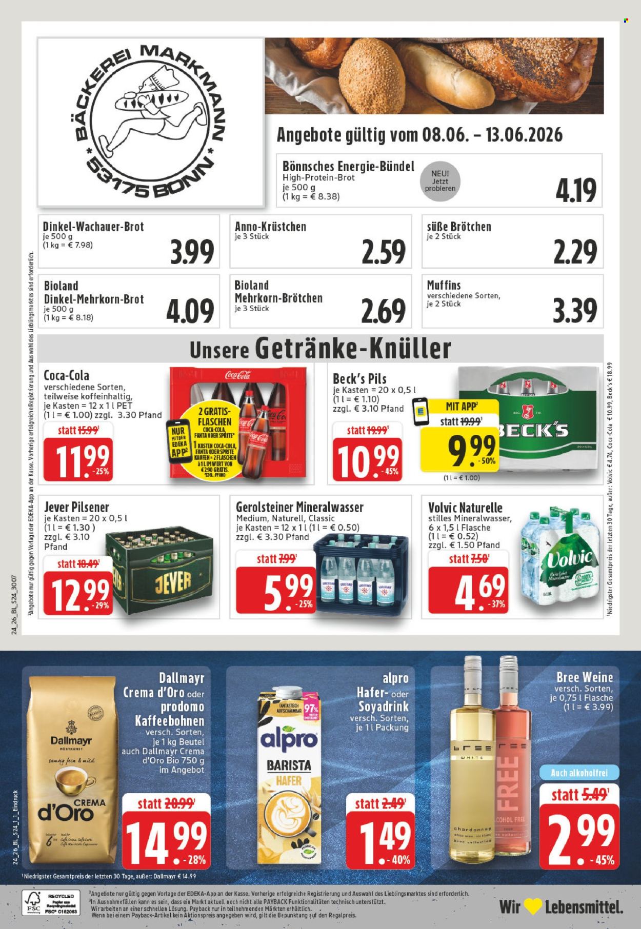 Leták Edeka - 8.6.2026 - 13.6.2026. Strana 26