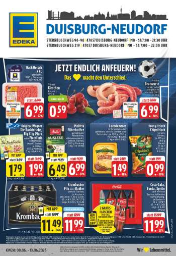 Prospekte Edeka - 8.06.2026 - 13.06.2026.