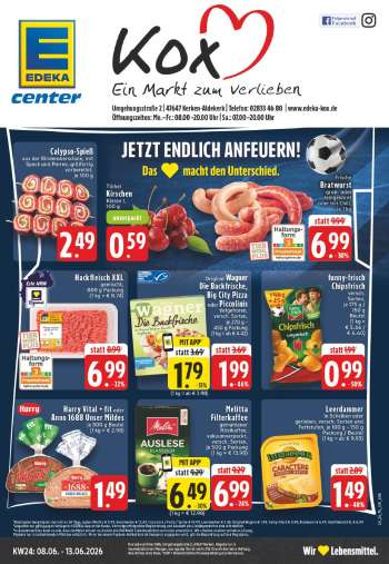 Prospekte Edeka - 8.06.2026 - 13.06.2026.