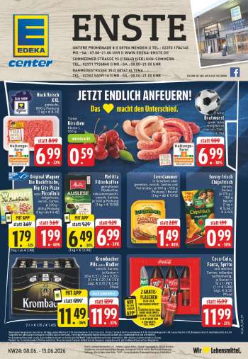 Prospekte E center - 8.06.2026 - 13.06.2026.