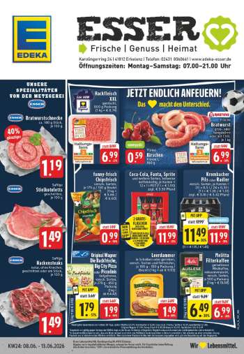 Prospekte Edeka - 8.06.2026 - 13.06.2026.