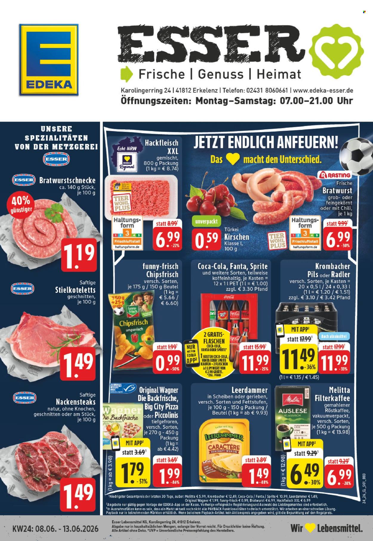 Leták Edeka - 8.6.2026 - 13.6.2026. Strana 1