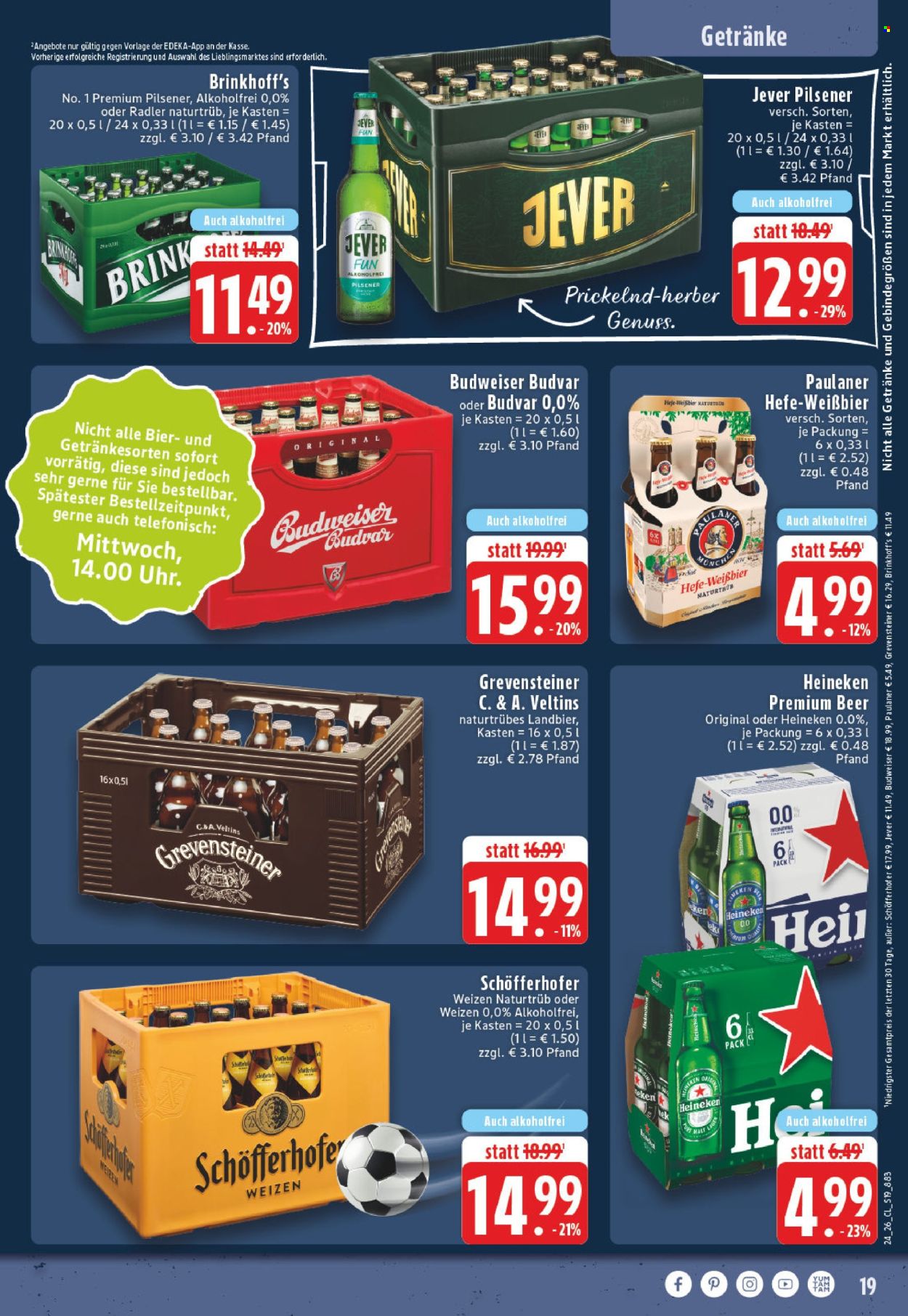 Leták Edeka - 8.6.2026 - 13.6.2026. Strana 21