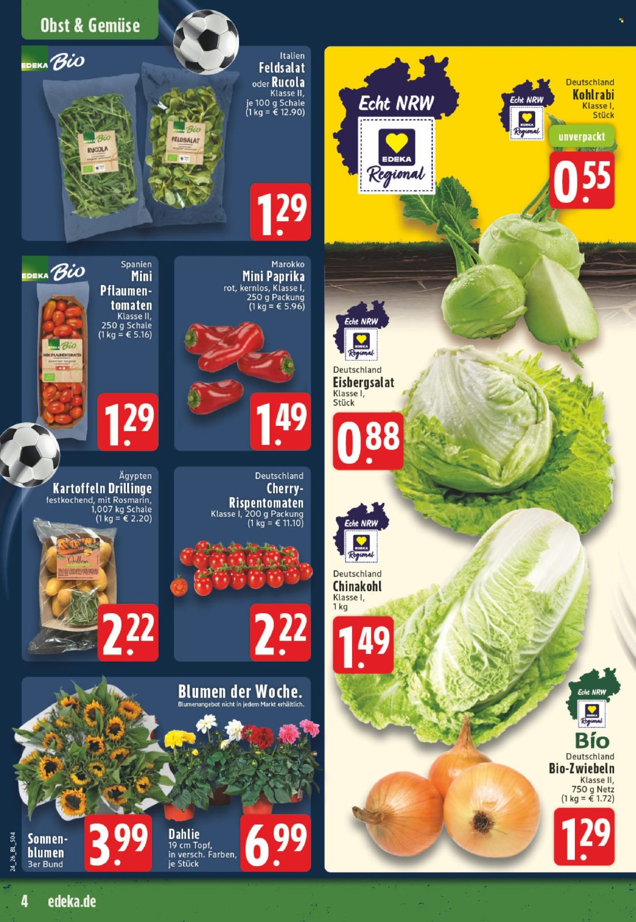Leták Edeka - 8.6.2026 - 13.6.2026. Strana 4