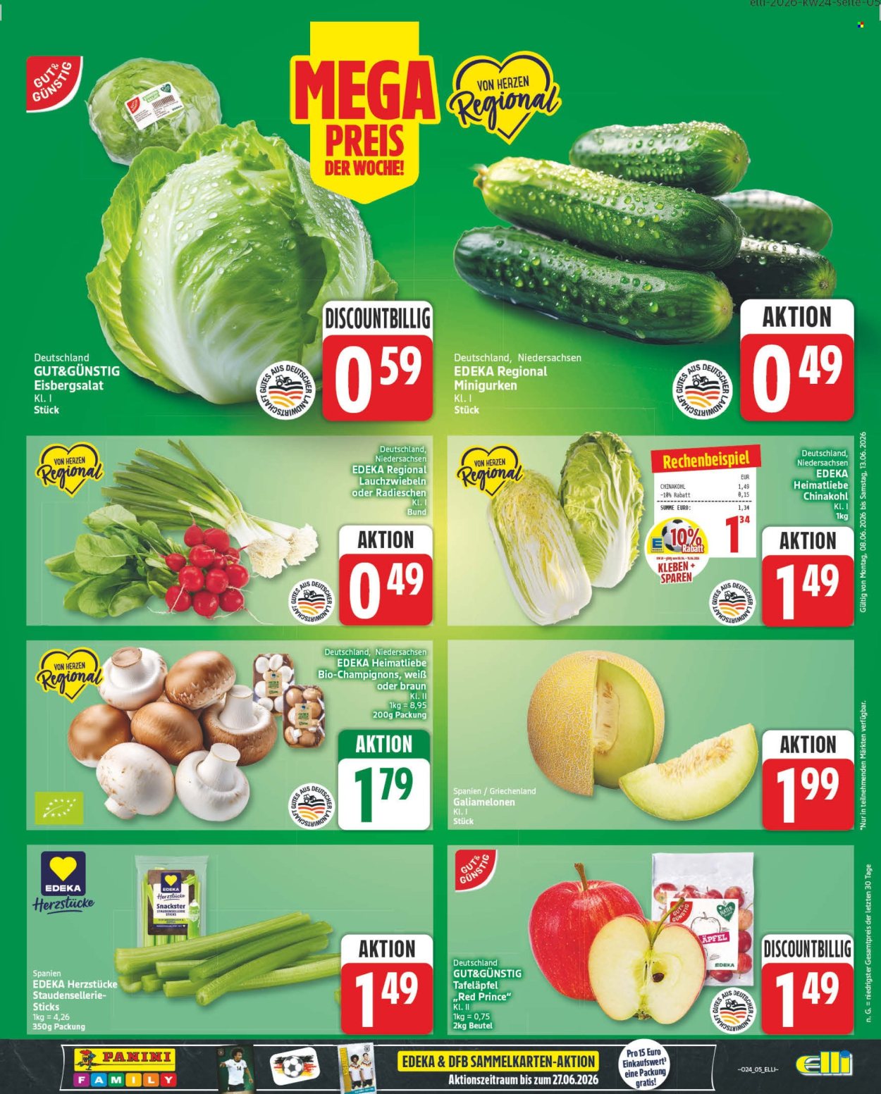 Leták Edeka - 8.6.2026 - 13.6.2026. Strana 5