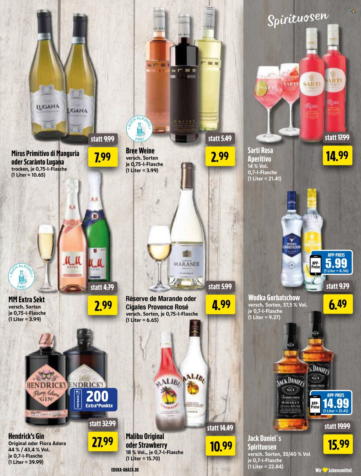 Leták Edeka Getränkemarkt - 8.6.2026 - 13.6.2026. Strana 15