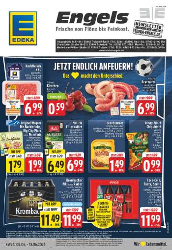 Prospekte Edeka - 8.06.2026 - 13.06.2026.