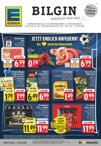Prospekte Edeka - 8.06.2026 - 13.06.2026.