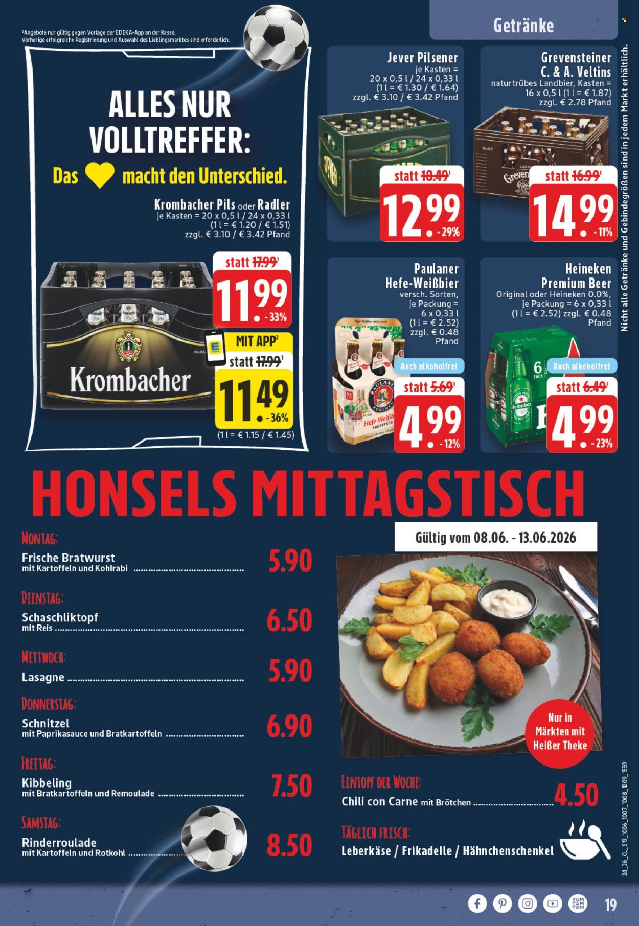 Leták Edeka - 8.6.2026 - 13.6.2026. Strana 21