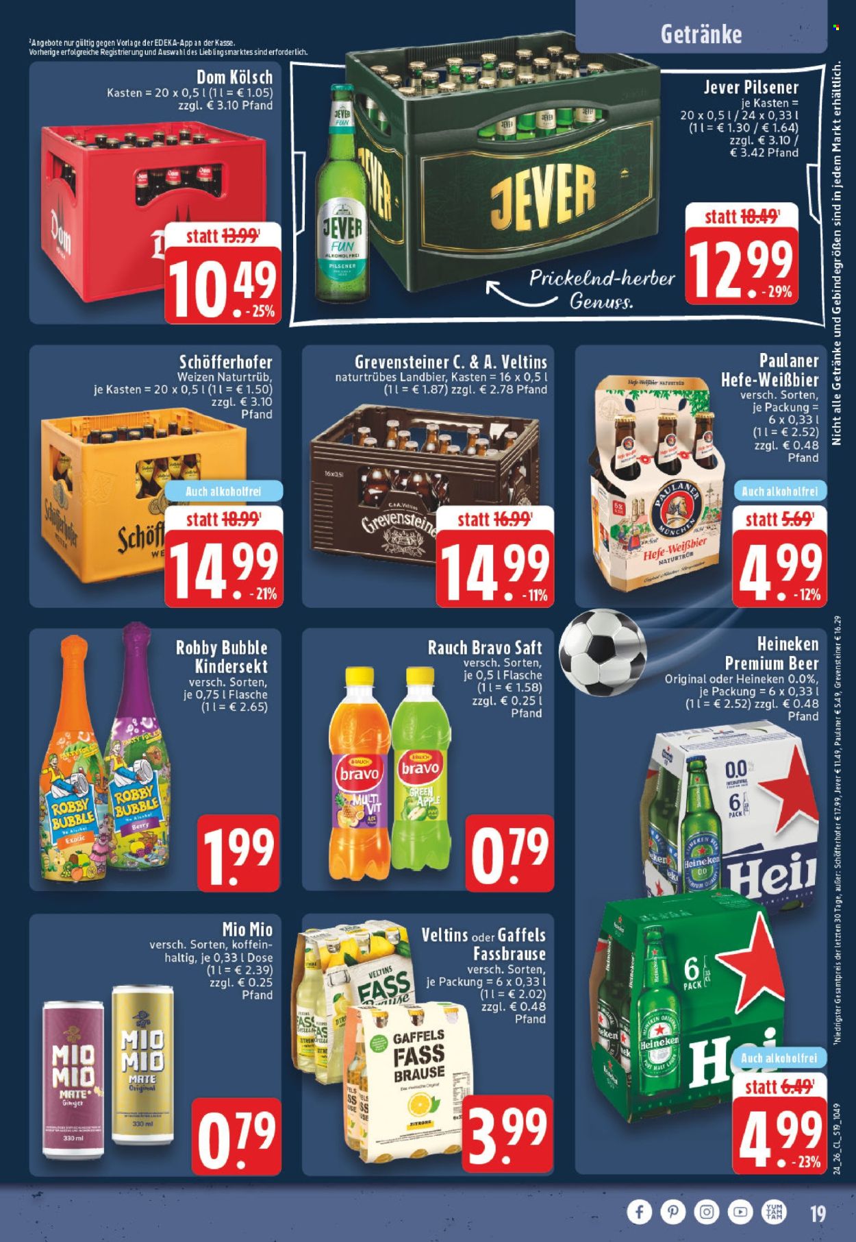Leták Edeka - 8.6.2026 - 13.6.2026. Strana 21