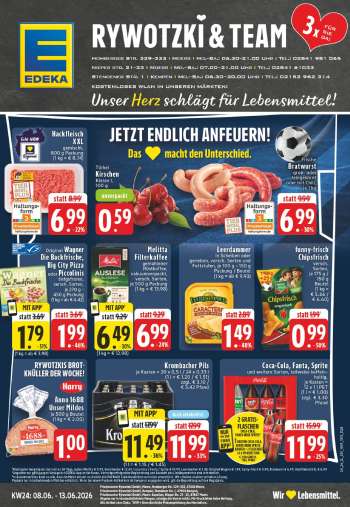 Prospekte Edeka - 8.06.2026 - 13.06.2026.