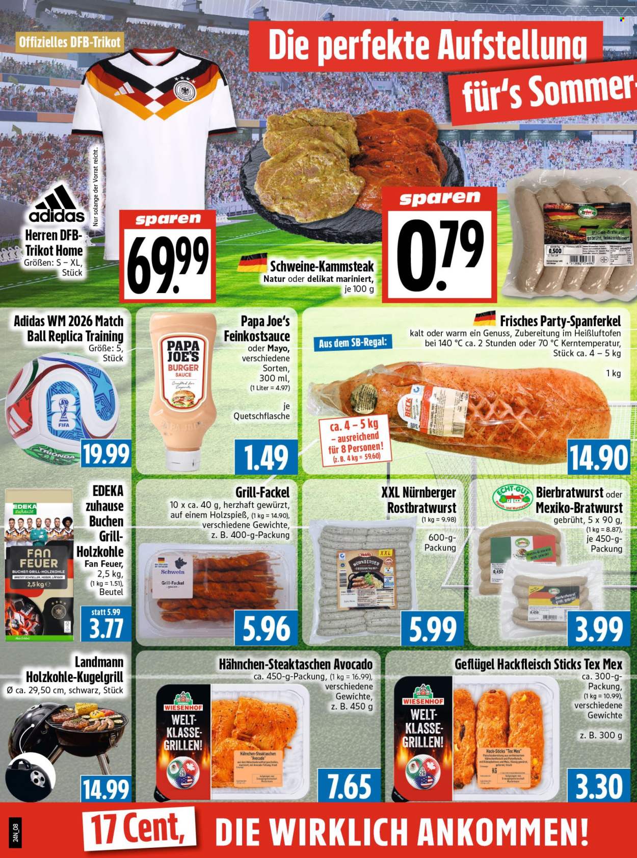 Leták Edeka - 8.6.2026 - 13.6.2026. Strana 8