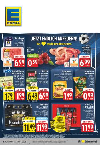 Prospekte Edeka - 8.06.2026 - 13.06.2026.