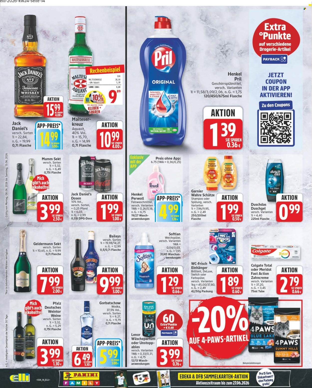 Leták Edeka - 8.6.2026 - 13.6.2026. Strana 14