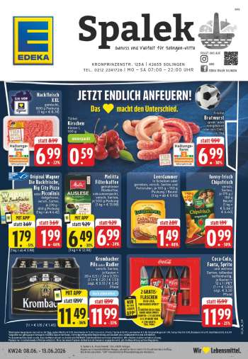 Prospekte Edeka - 8.06.2026 - 13.06.2026.