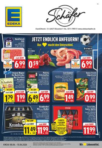 Prospekte Edeka - 8.06.2026 - 13.06.2026.