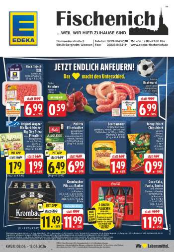 Prospekte Edeka - 8.06.2026 - 13.06.2026.