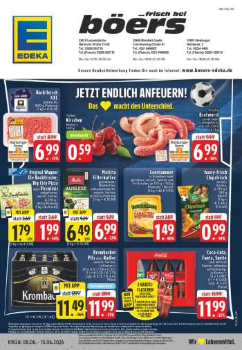 Prospekte Edeka - 8.06.2026 - 13.06.2026.