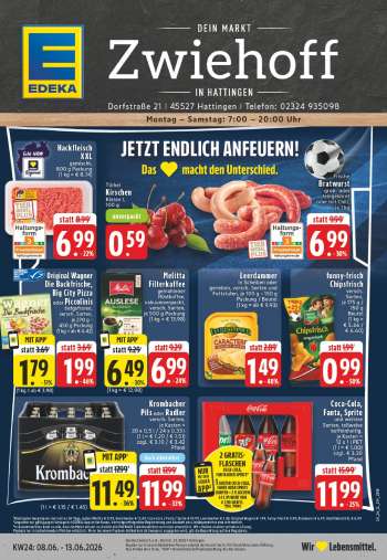 Prospekte Edeka - 8.06.2026 - 13.06.2026.