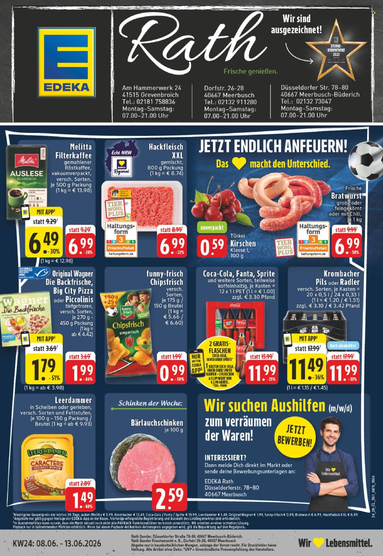 Leták Edeka - 8.6.2026 - 13.6.2026. Strana 1