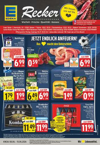 Prospekte Edeka - 8.06.2026 - 13.06.2026.