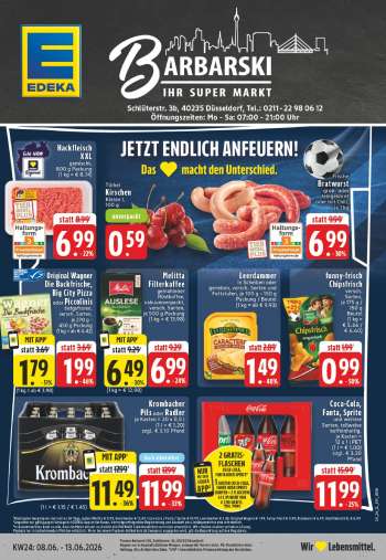 Prospekte Edeka - 8.06.2026 - 13.06.2026.