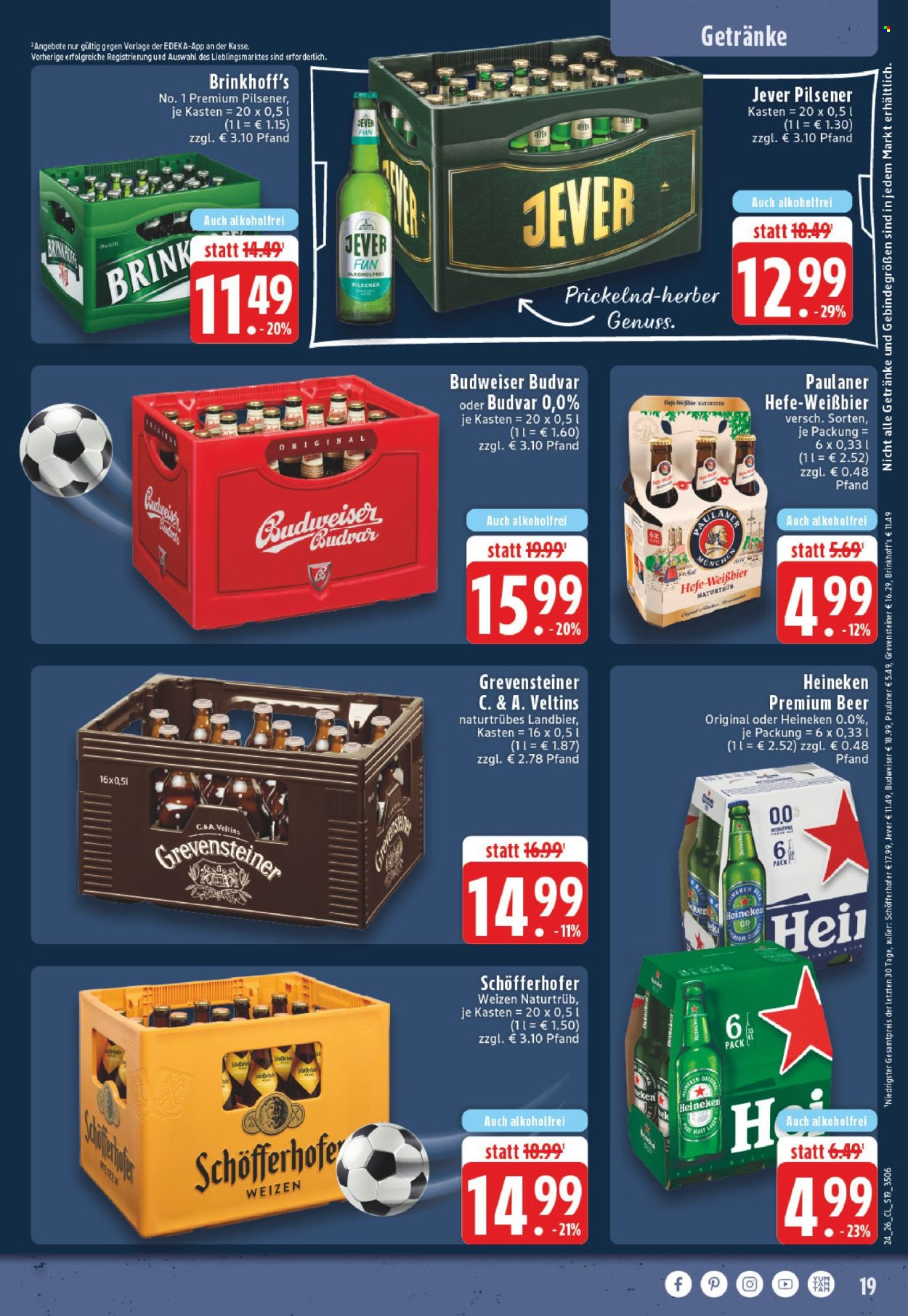 Leták Edeka - 8.6.2026 - 13.6.2026. Strana 21