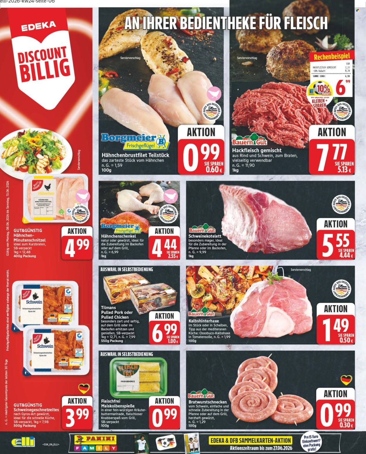Leták Edeka - 8.6.2026 - 13.6.2026. Strana 6