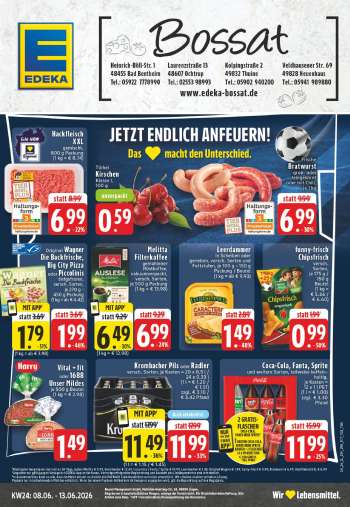 Prospekte Edeka - 8.06.2026 - 13.06.2026.