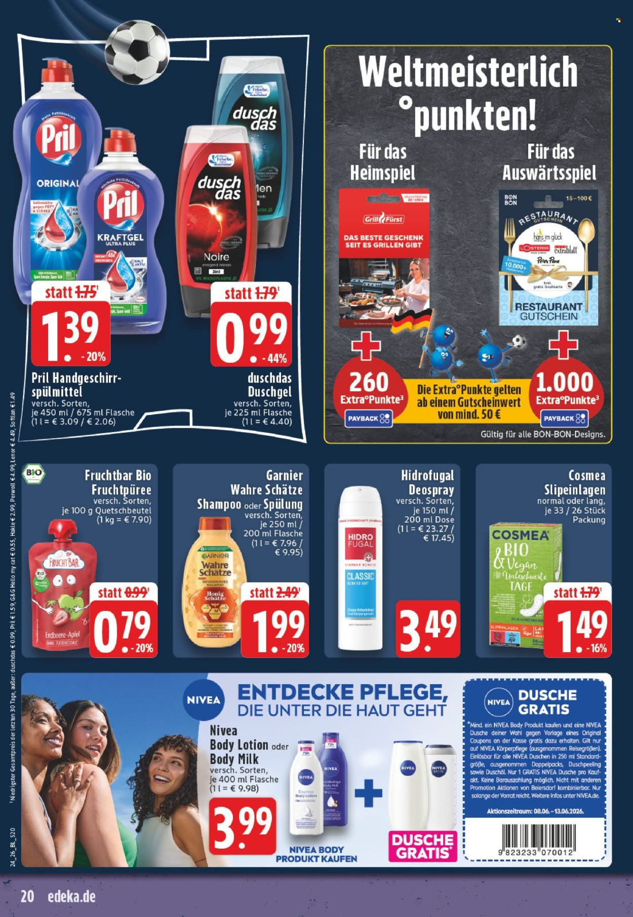 Leták Edeka - 8.6.2026 - 13.6.2026. Strana 22