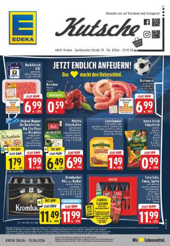 Prospekte Edeka - 8.06.2026 - 13.06.2026.