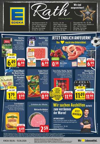 Prospekte Edeka - 8.06.2026 - 13.06.2026.