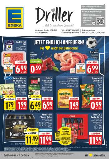 Prospekte Edeka - 8.06.2026 - 13.06.2026.