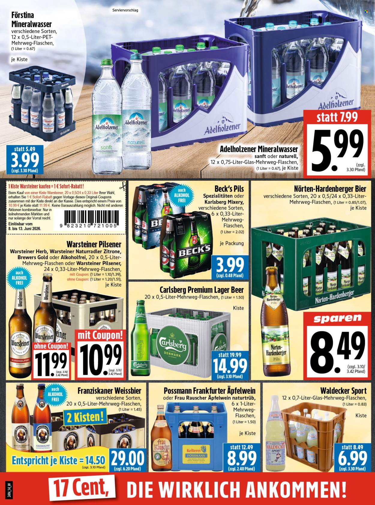 Leták Edeka - 8.6.2026 - 13.6.2026. Strana 14