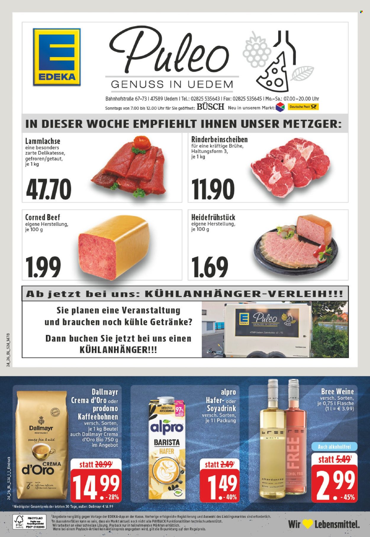 Leták Edeka - 8.6.2026 - 13.6.2026. Strana 26