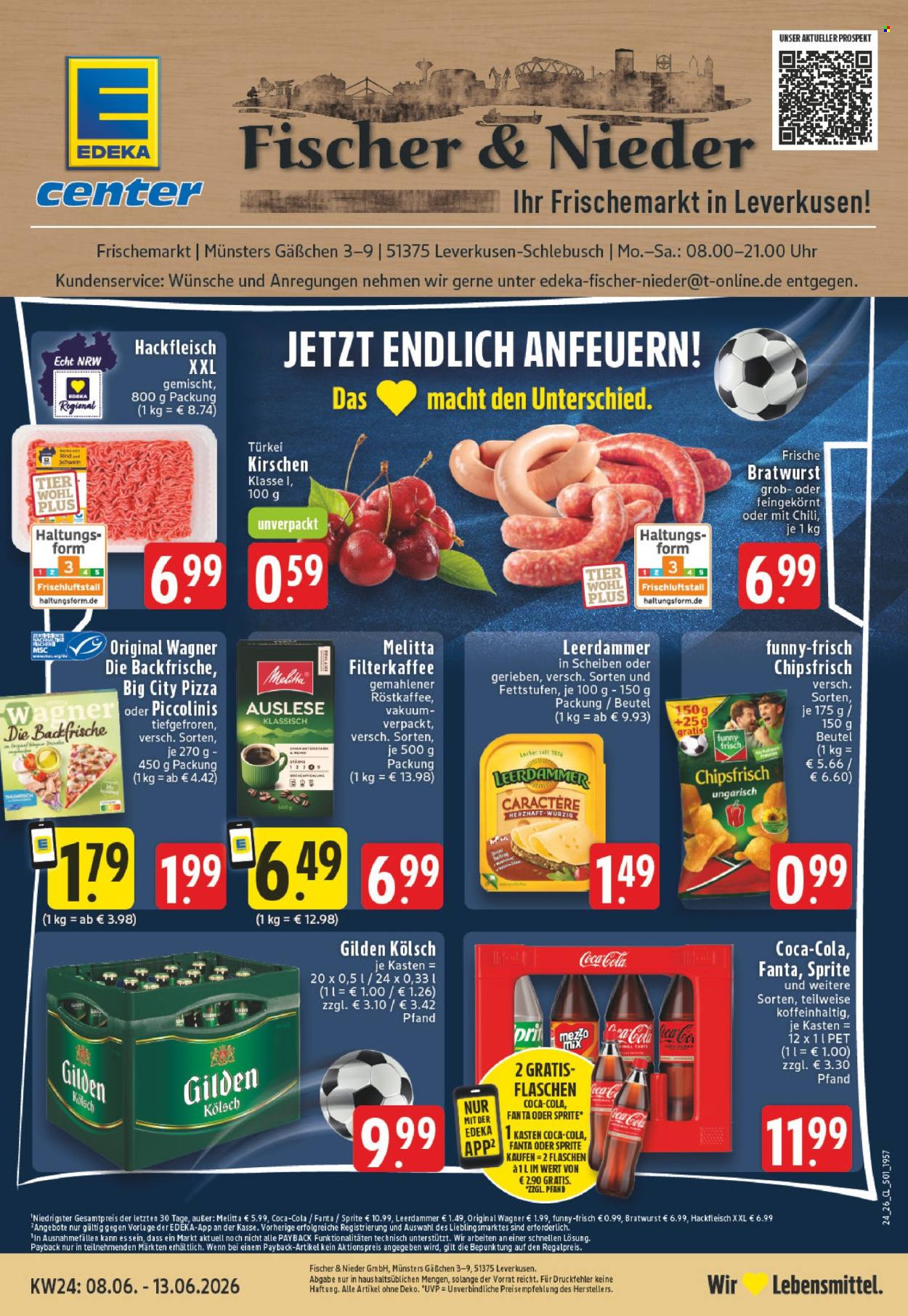 Leták Edeka - 8.6.2026 - 13.6.2026. Strana 1