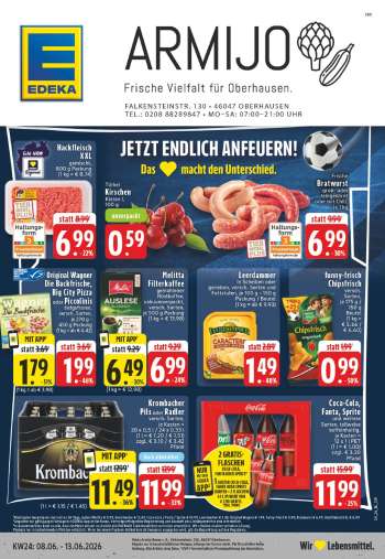 Prospekte Edeka - 8.06.2026 - 13.06.2026.