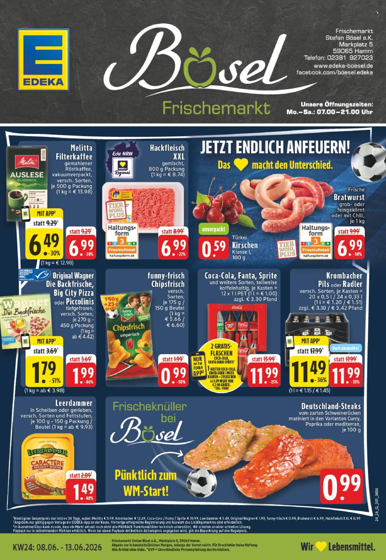 Leták Edeka - 8.6.2026 - 13.6.2026. Strana 1