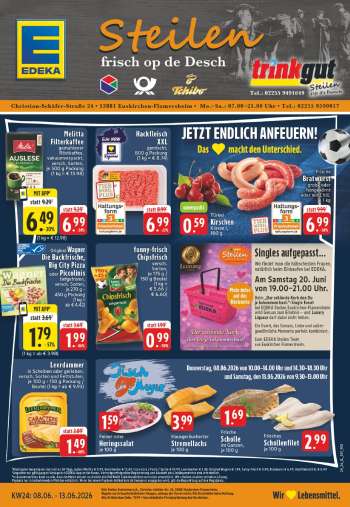 Prospekte Edeka - 8.06.2026 - 13.06.2026.