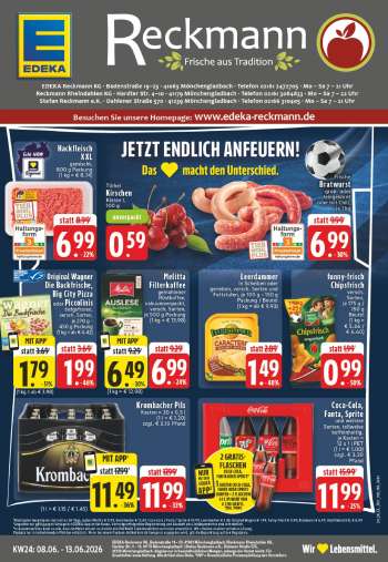 Prospekte Edeka - 8.06.2026 - 13.06.2026.