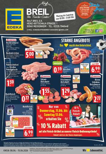 Prospekte Edeka - 8.06.2026 - 13.06.2026.