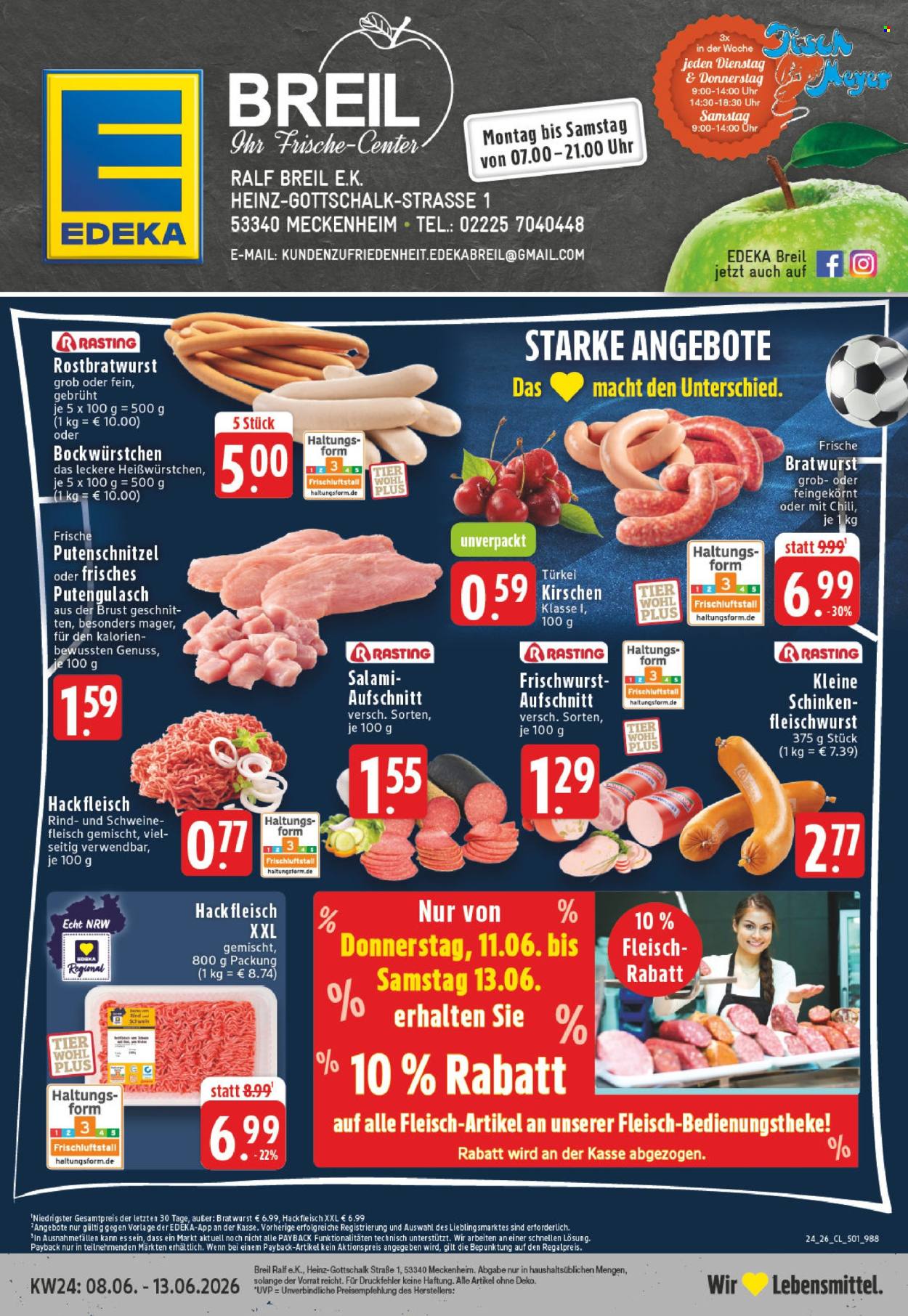 Leták Edeka - 8.6.2026 - 13.6.2026. Strana 1
