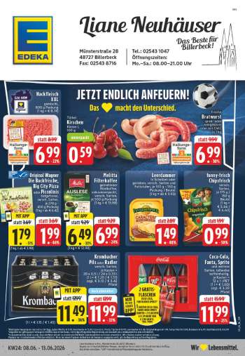 Prospekte Edeka - 8.06.2026 - 13.06.2026.