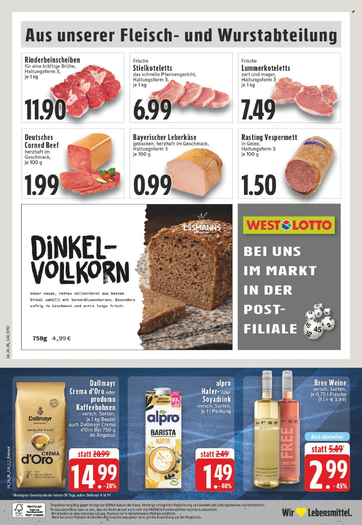 Leták Edeka - 8.6.2026 - 13.6.2026. Strana 26