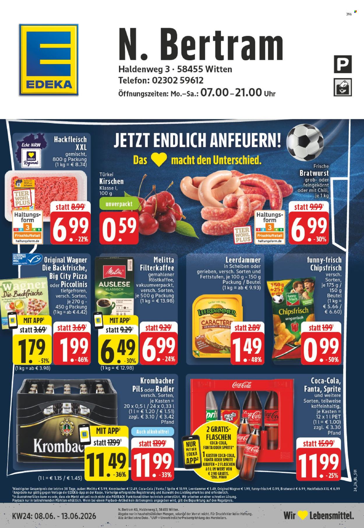 Leták Edeka - 8.6.2026 - 13.6.2026. Strana 1