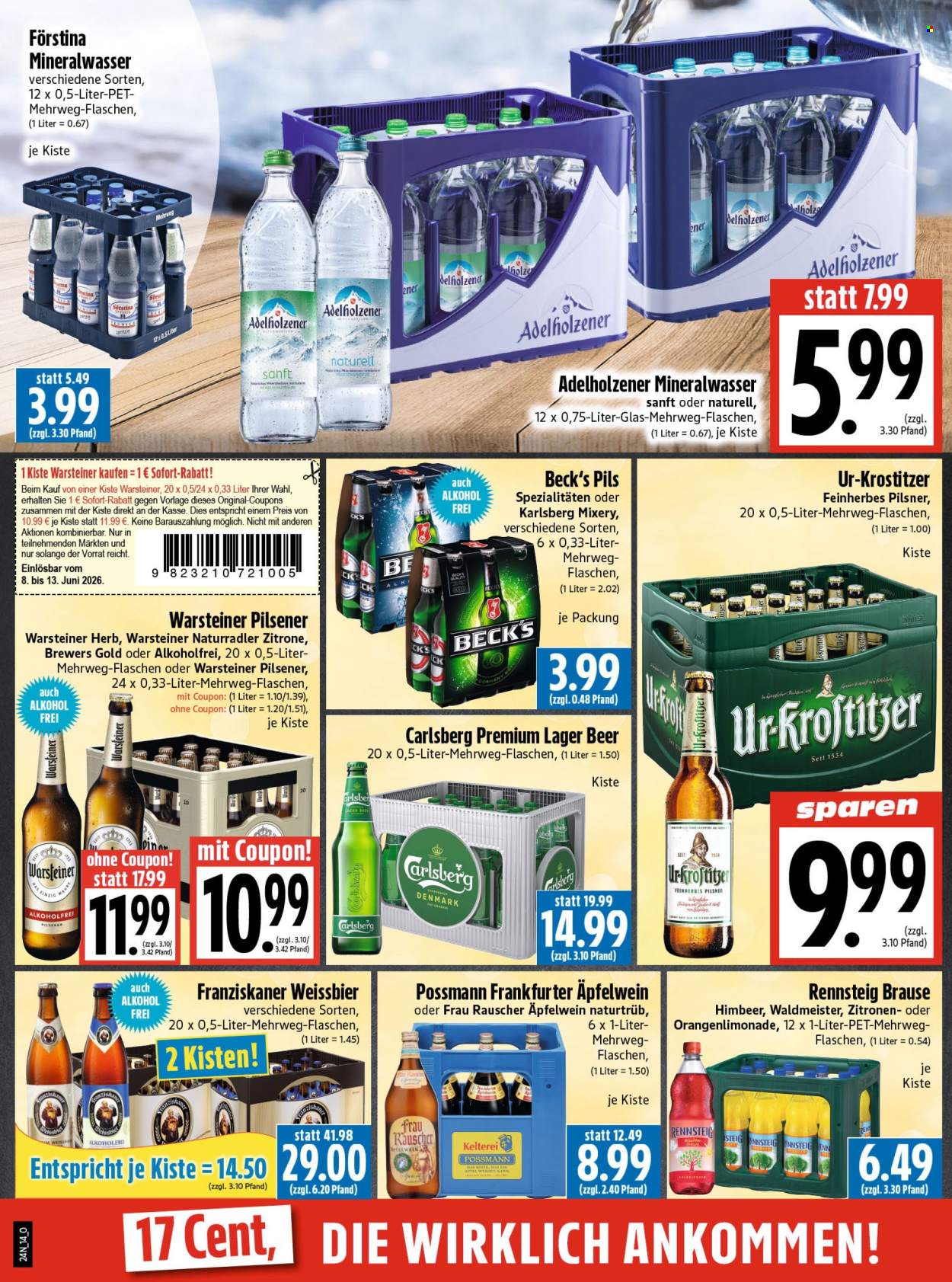 Leták Edeka - 8.6.2026 - 13.6.2026. Strana 14