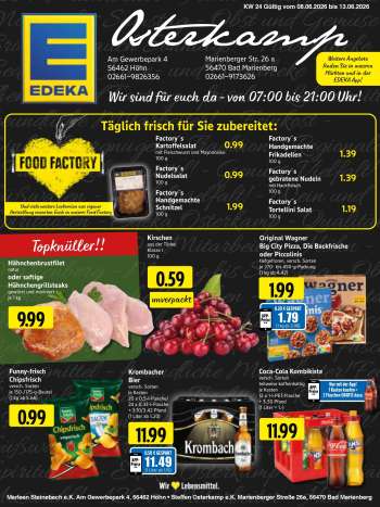Prospekte Edeka - 8.06.2026 - 13.06.2026.
