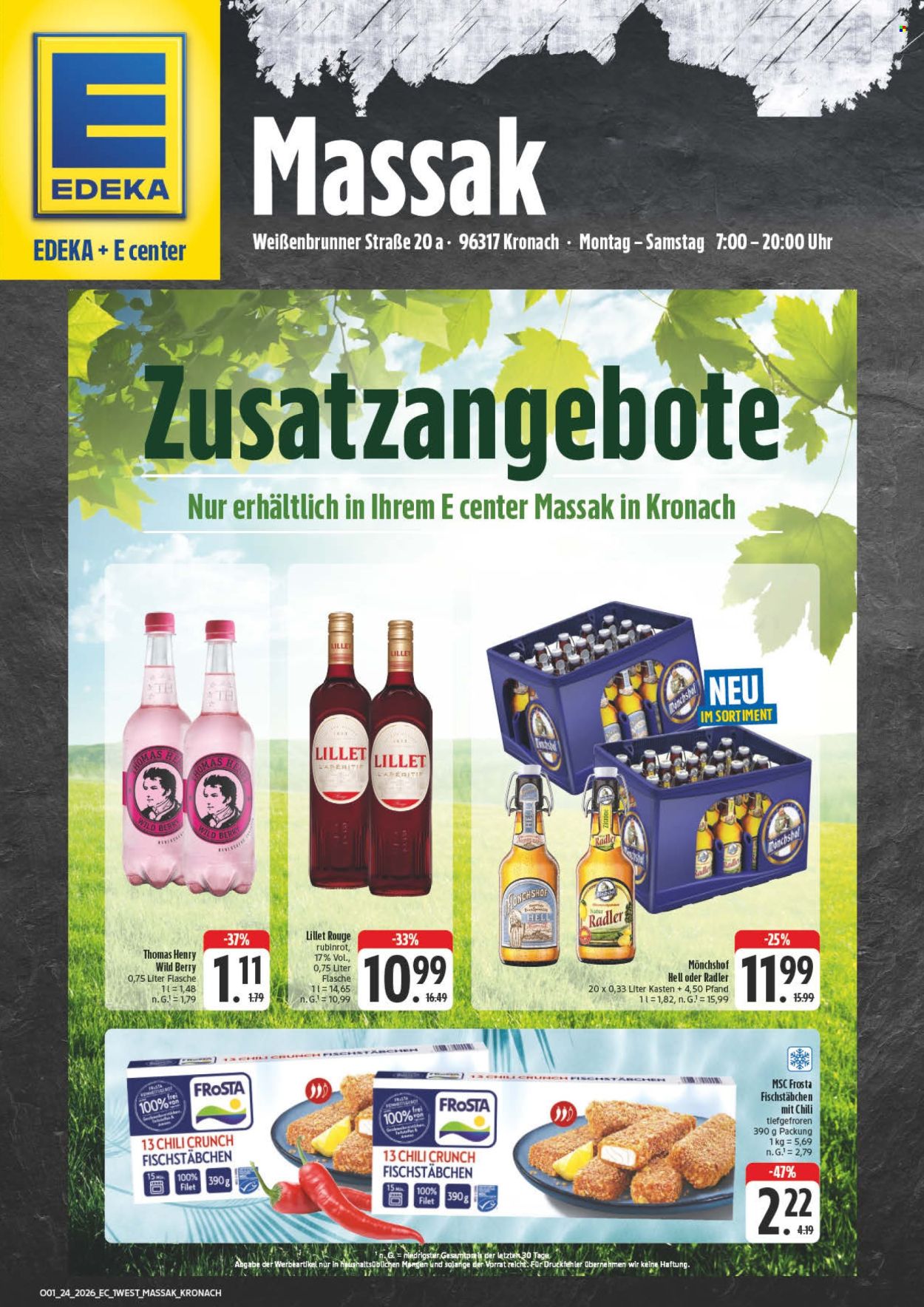Leták E center - 8.6.2026 - 13.6.2026. Strana 2